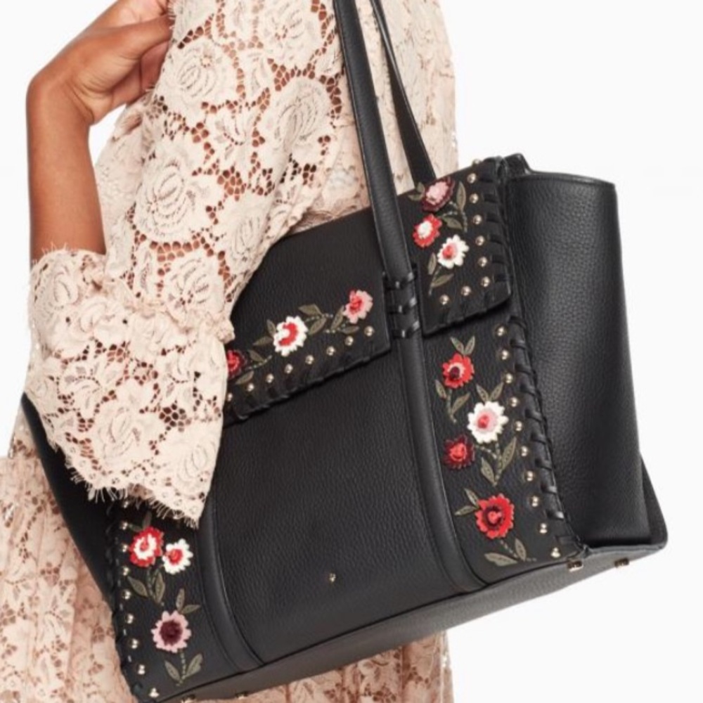 Kate spade Madison Daniels Em abigail Black RARE - Picture 8 of 8